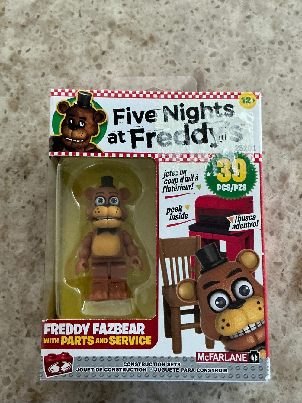 Five Nights at Freddy's Freddy Fazbear Parts and Service
